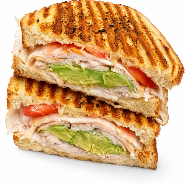 #205. Turkey & Avocado Panini.