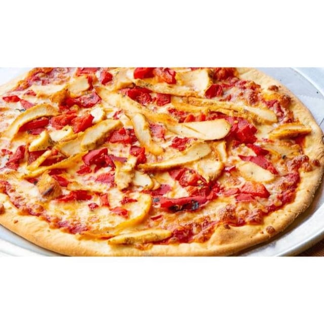Chicken Marengo Pizza.