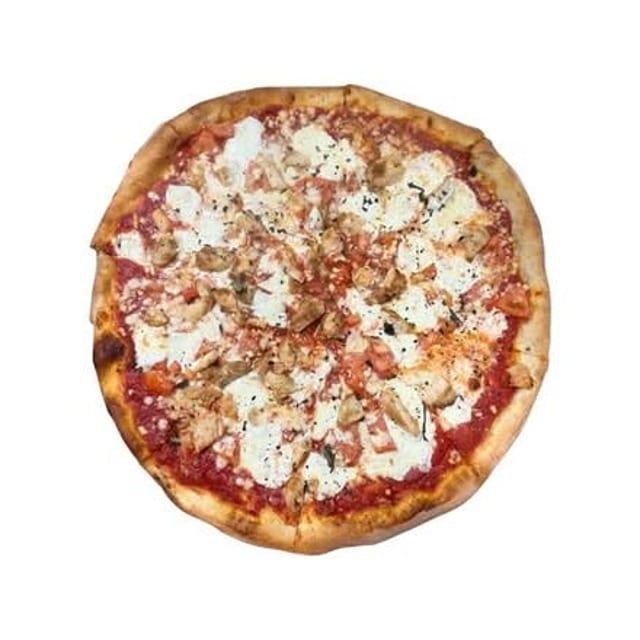 Chicken Margarita Pizza.
