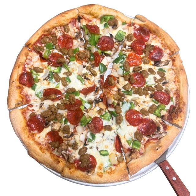 Deluxe Lovers Pizza.