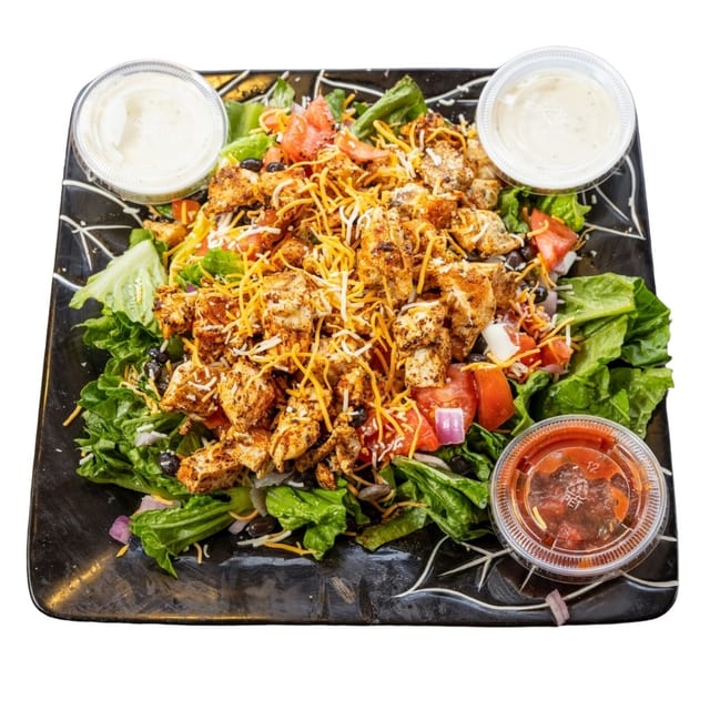 126. Caribbean Taco Salad.