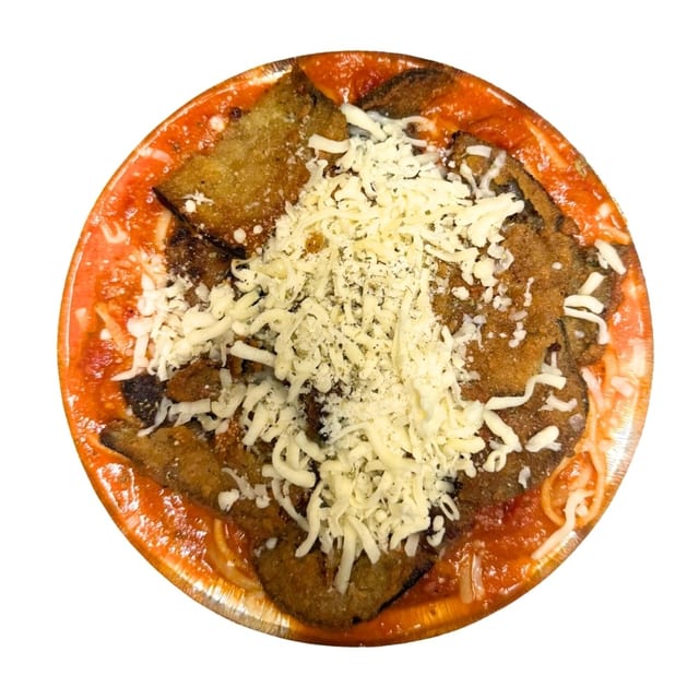 Eggplant Parmigiana.