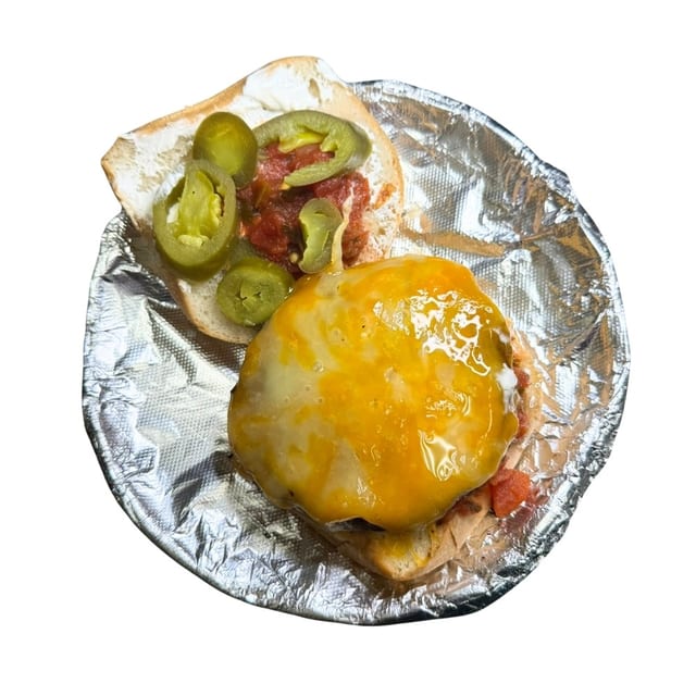 Nacho Burger.