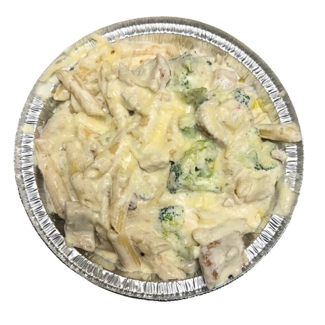 Chicken Broccoli Alfredo Pasta.
