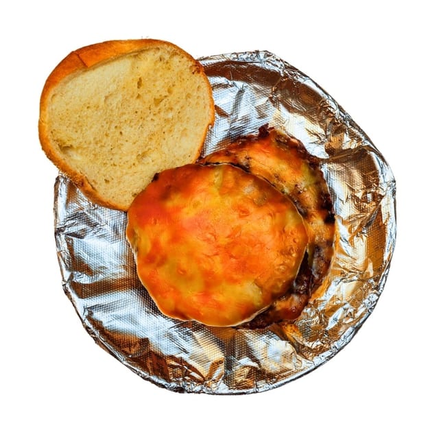 Three Cheese Burger.