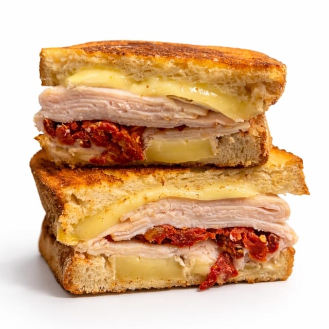 #204. Turkey and Brie Cheese Panini.