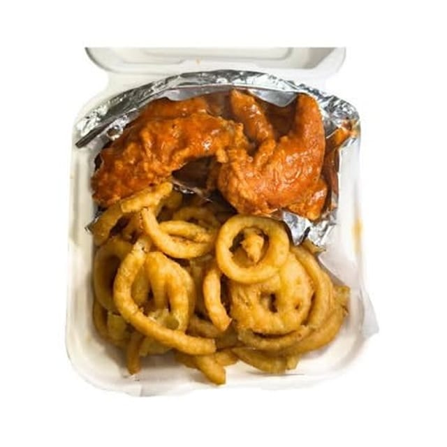 Boneless Buffalo Chicken Dinner.