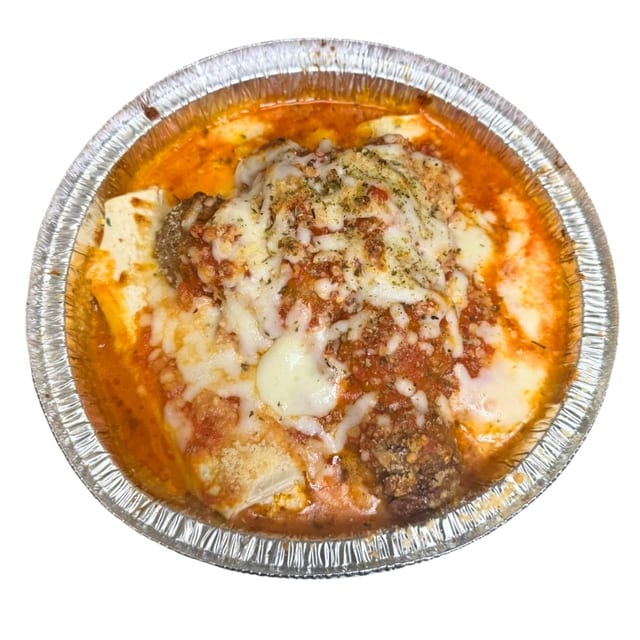 Manicotti with Meatballs.