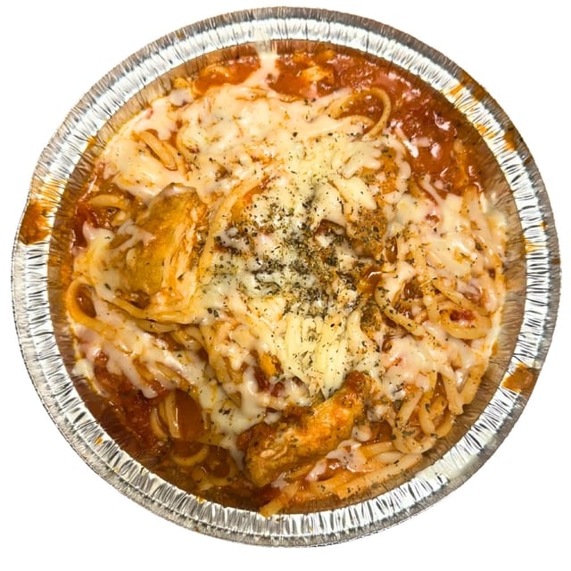 Chicken Parmigiana.