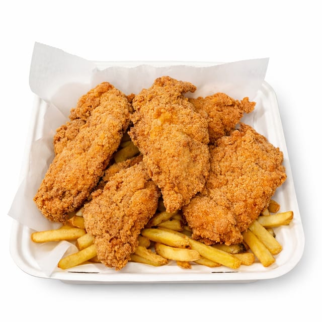 Chicken Fingers Dinner.