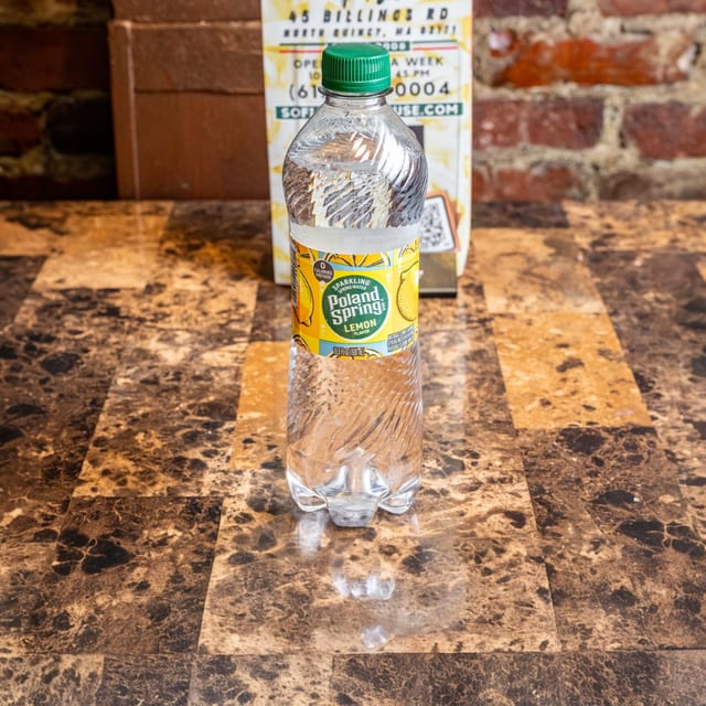 Sparkling Lemon Water.