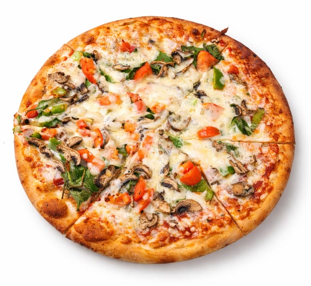 Vegetarian Pizza.