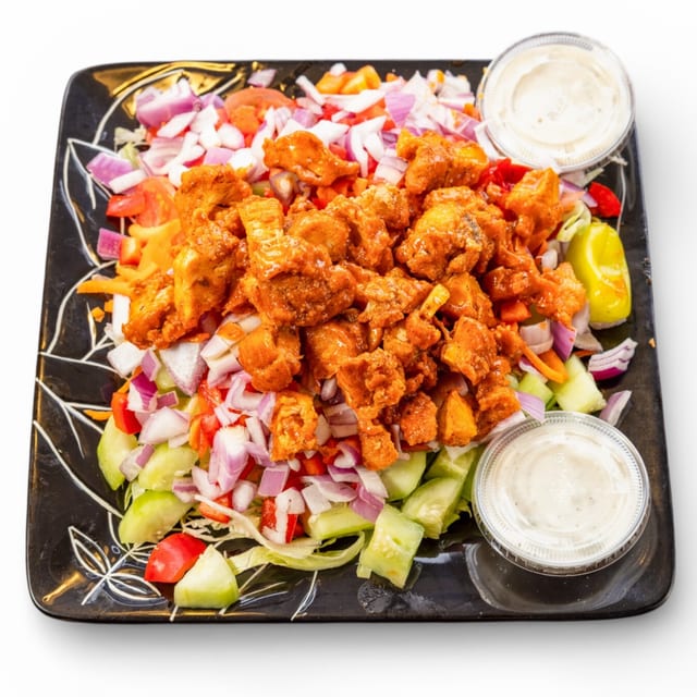 111. Buffalo Chicken Tender Salad.