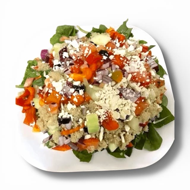 121. Mediterranean Quinoa Salad.